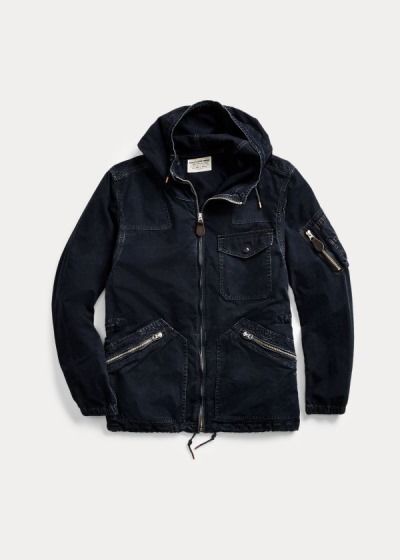 Men's Ralph Lauren Hooded Flight Jackets | 269458VTE